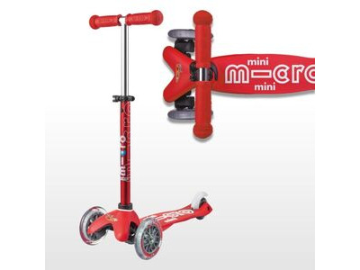 MICRO Mini Micro Deluxe Scooter  Red  click to zoom image