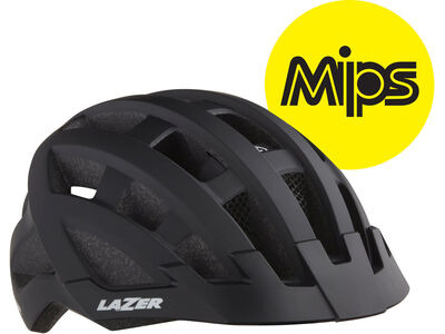 LAZER Compact DLX MIPS Uni-size Adult 54 - 61 cm	 Black  click to zoom image