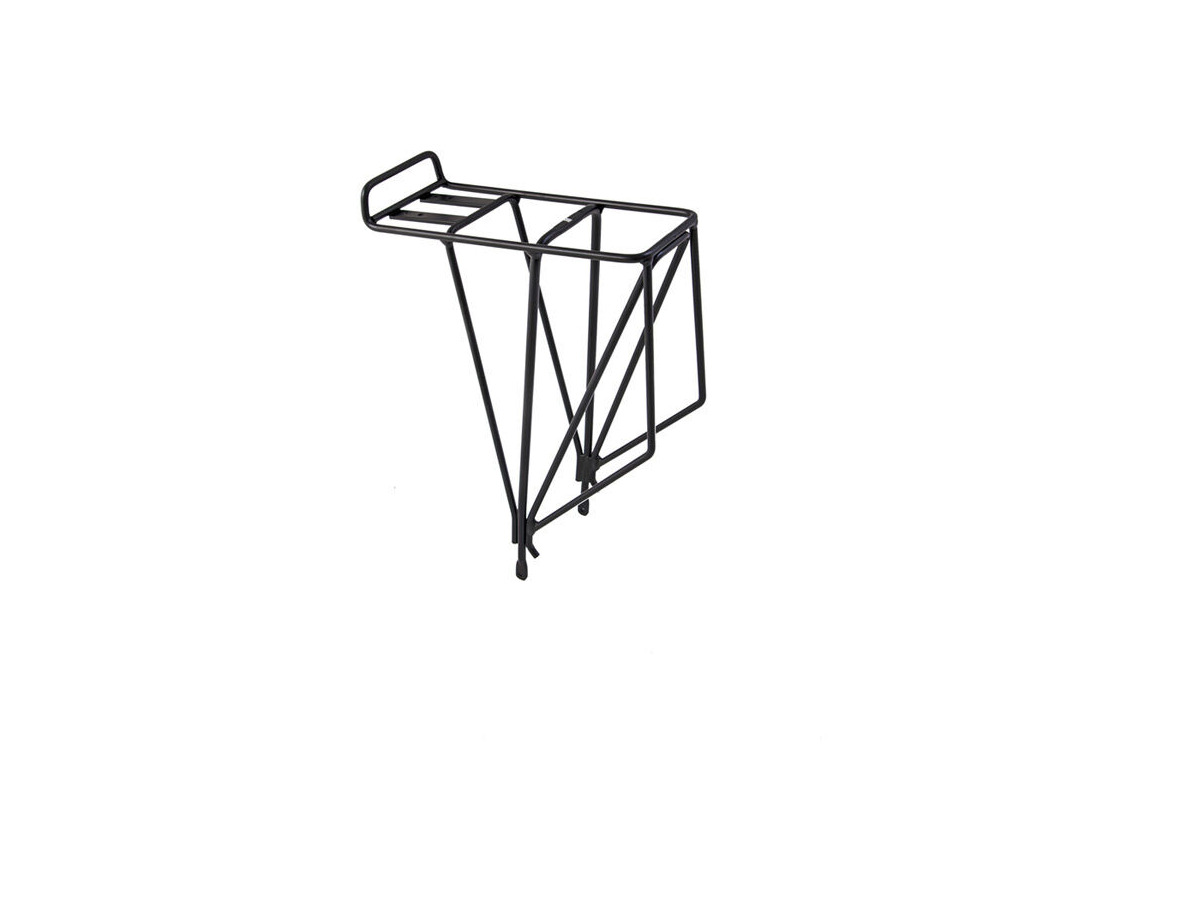 M-PART AX4 rear rack with 4 vertical spurs alloy black click to zoom image