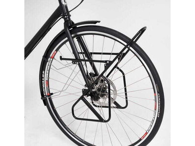 M-PART Explorer Low Rider Front Pannier Rack black click to zoom image