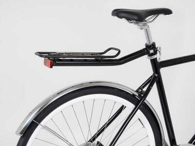 M-PART Tour AVS Seatpost Rear Pannier Rack black click to zoom image