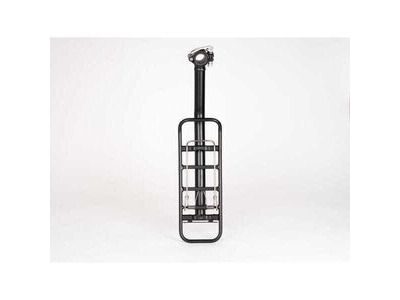 M-PART Tour AVS Seatpost Rear Pannier Rack black click to zoom image