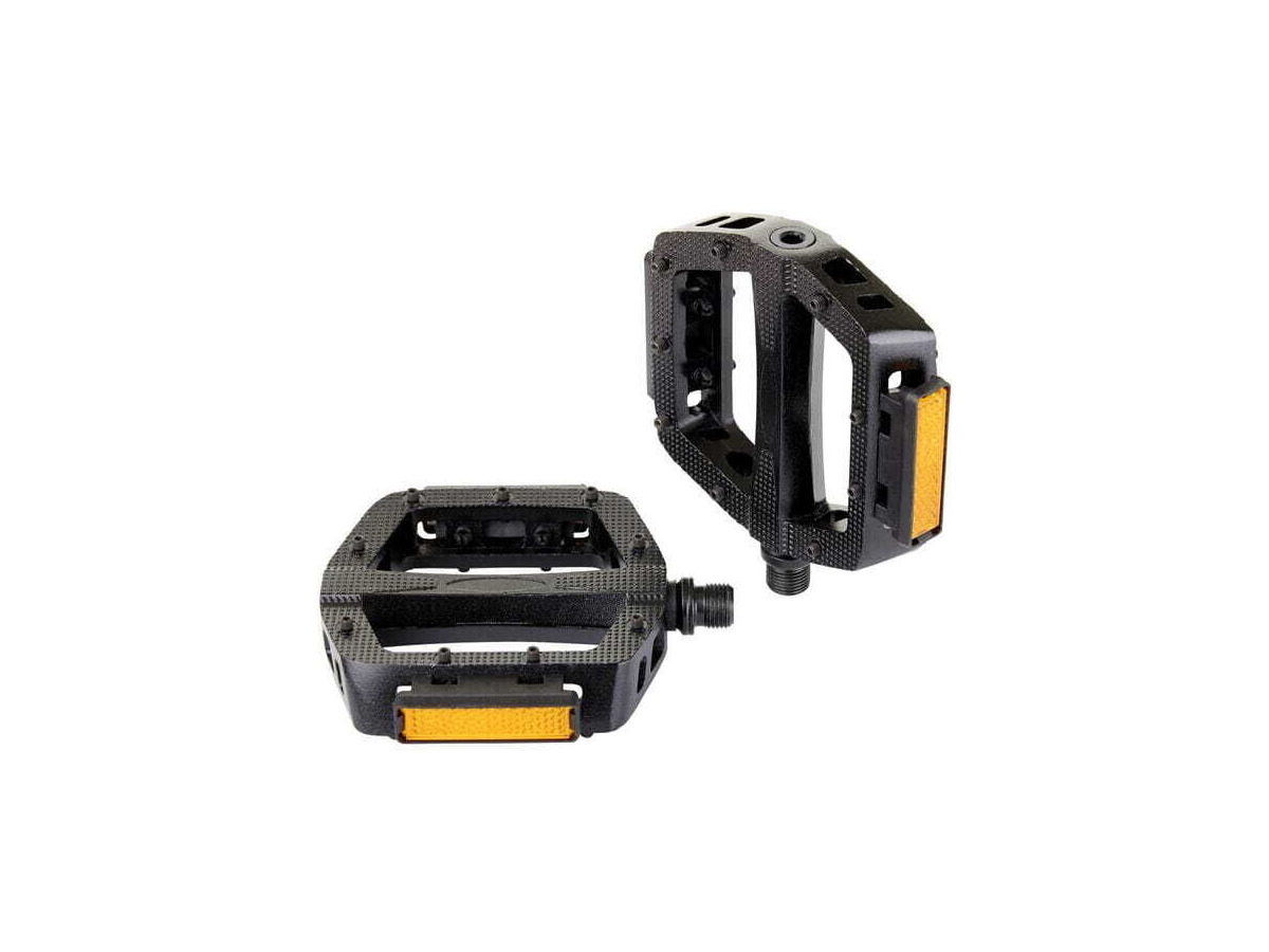 M-PART Primo Alloy platform pedals with screw pins, 9/16 inch thread click to zoom image