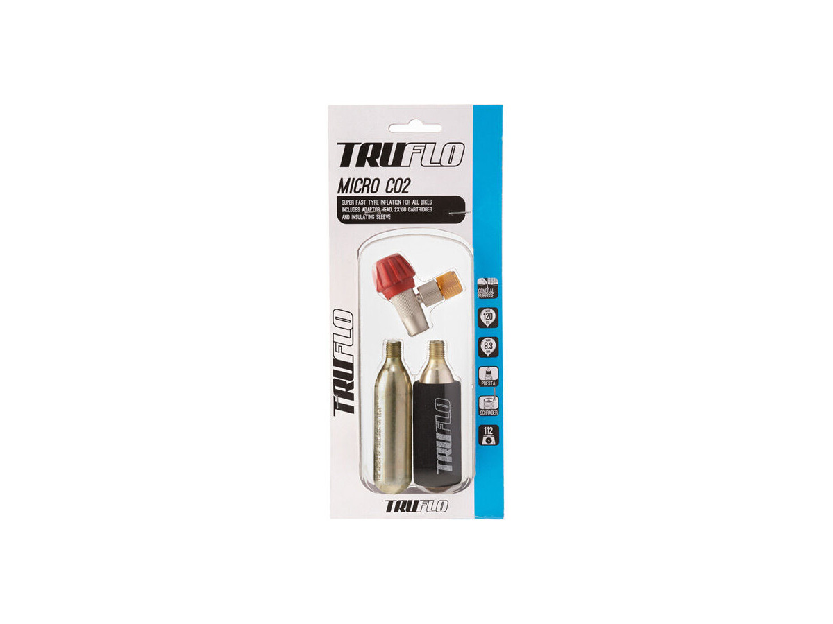 TRUFLO Micro CO2 Pump - Including 2 x 16 g Cartridges click to zoom image