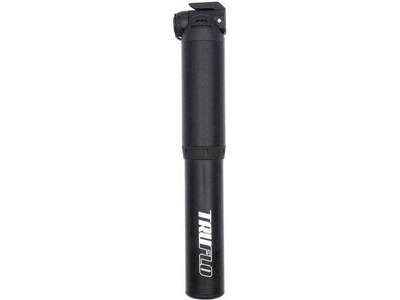 TRUFLO MiniMTN high volume pump with flexi head, presta & Schrader, black