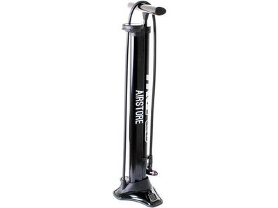 TRUFLO Airstore track pump with auxillary storage cylinder for tubeless tyres