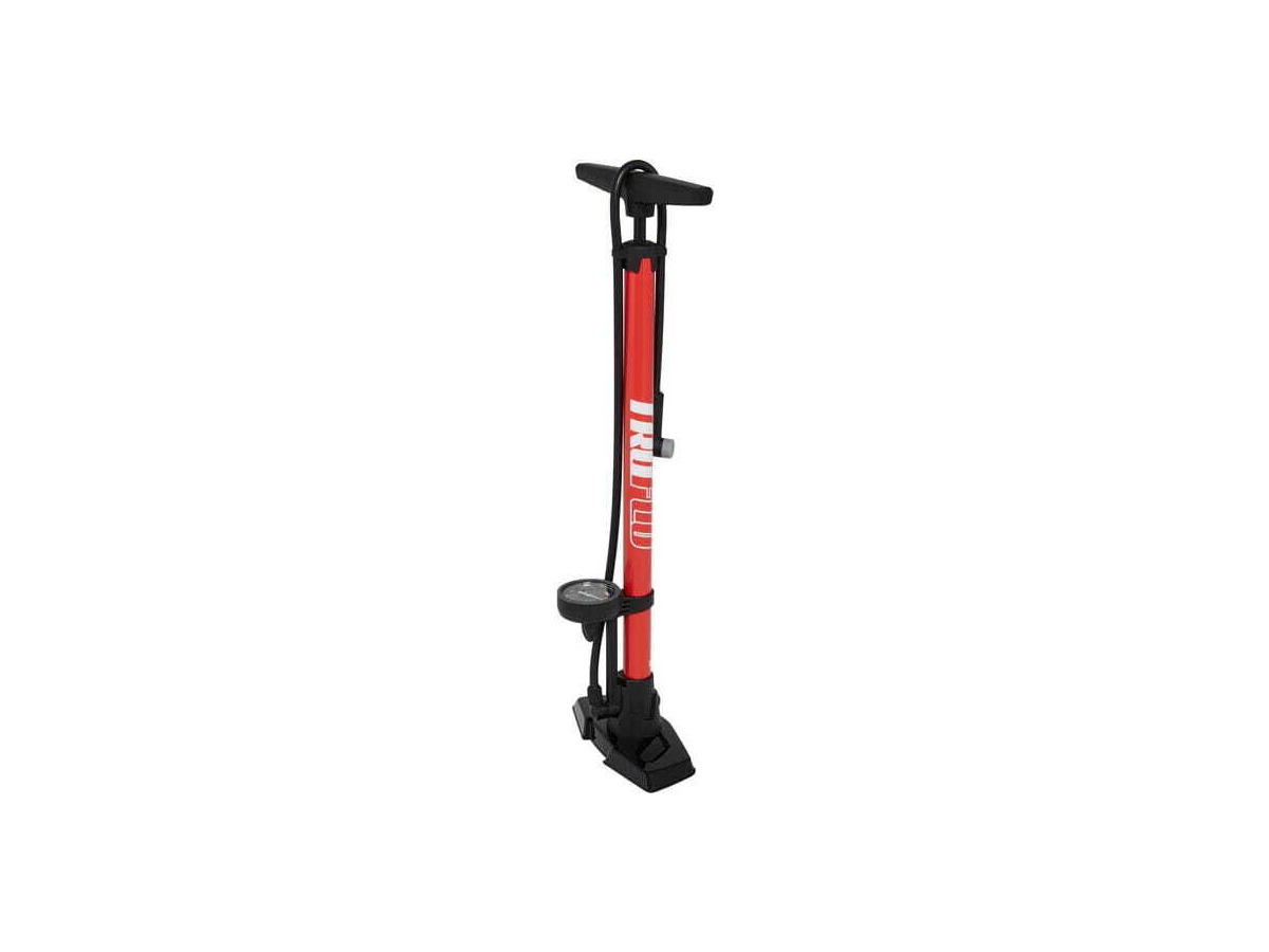 TRUFLO Easitrax 4 Floor Pump - red click to zoom image