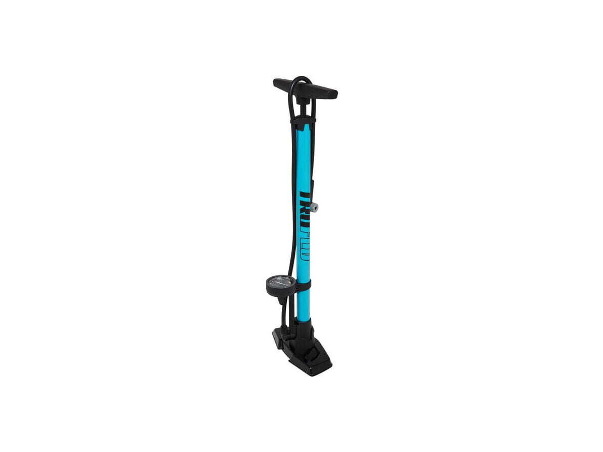 TRUFLO Easitrax 4 Floor Pump - blue click to zoom image