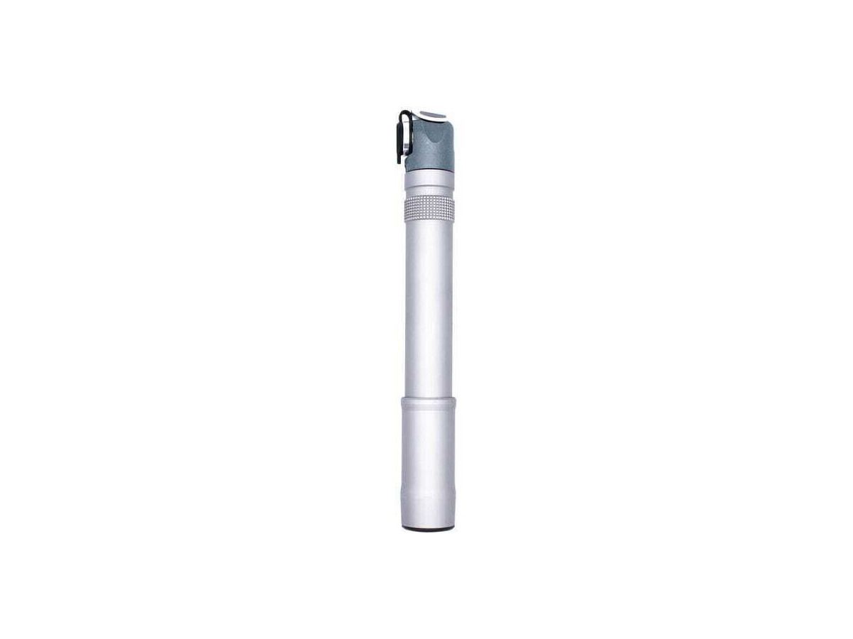 TRUFLO Air Switch Turbo High Volume/High Pressure CNC Mini Pump, Presta Only, grey click to zoom image