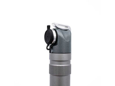 TRUFLO Air Switch Turbo High Volume/High Pressure CNC Mini Pump, Presta Only, grey click to zoom image