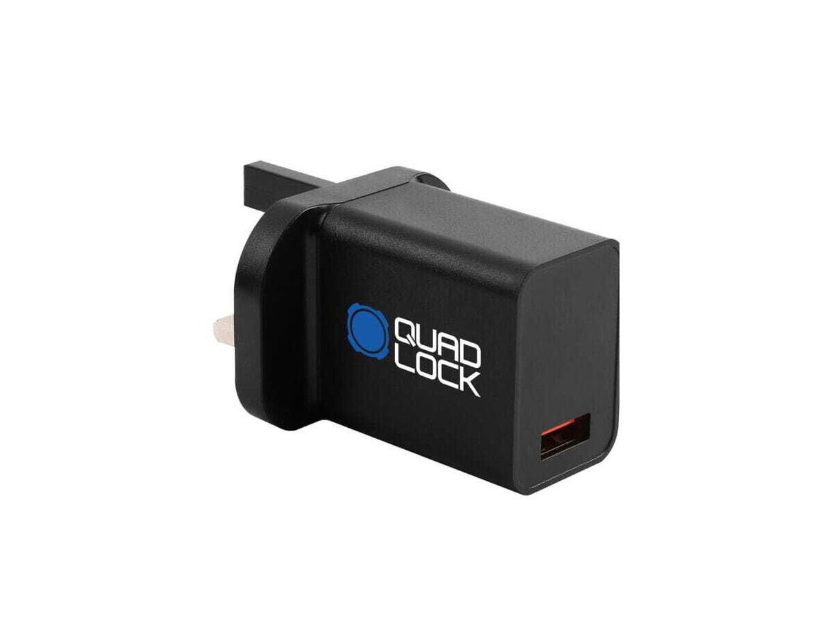 QUADLOCK 18W Power Adaptor - UK Standard (Type G) click to zoom image
