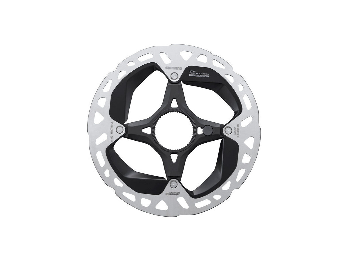 SHIMANO STEPS RT-EM910 Steps rotor with lockring, Ice Tech FREEZA, 160 mm click to zoom image