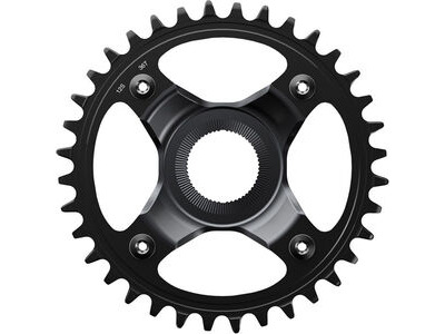 SHIMANO STEPS SM-CRE80-12-B chainring, 38T for chainline 53 mm, without chainguard, black click to zoom image