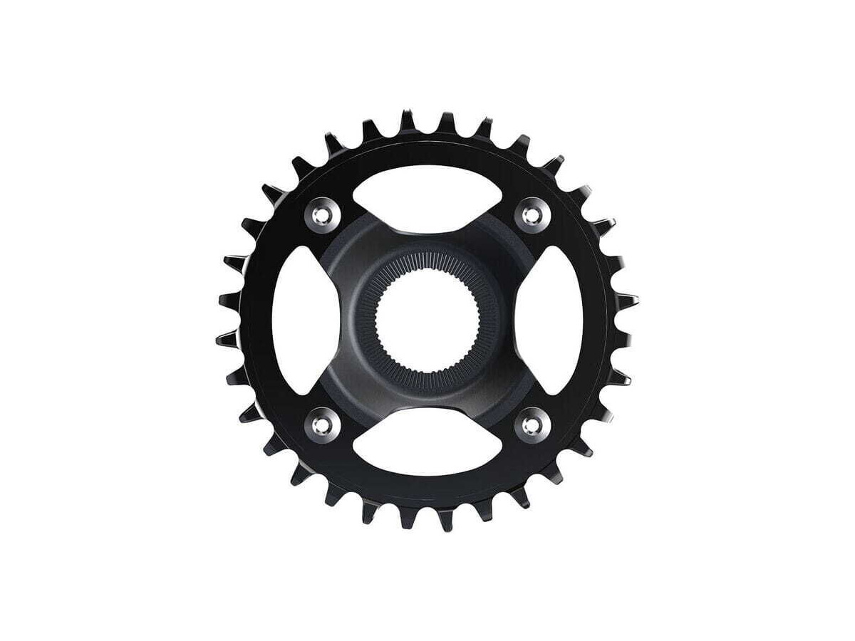 SHIMANO STEPS CR-EM800 chainring, 32T without chain guard, for chain line 55 mm, black click to zoom image