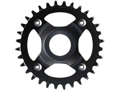 SHIMANO STEPS CR-EM800 chainring, 32T without chain guard, for chain line 55 mm, black 