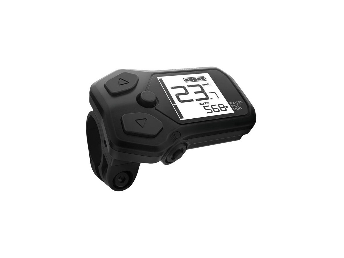 SHIMANO STEPS SC-E5000 assist switch with cycle computer, 22.2 mm clamp band click to zoom image