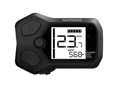 SHIMANO STEPS SC-E5000 assist switch with cycle computer, 22.2 mm clamp band click to zoom image