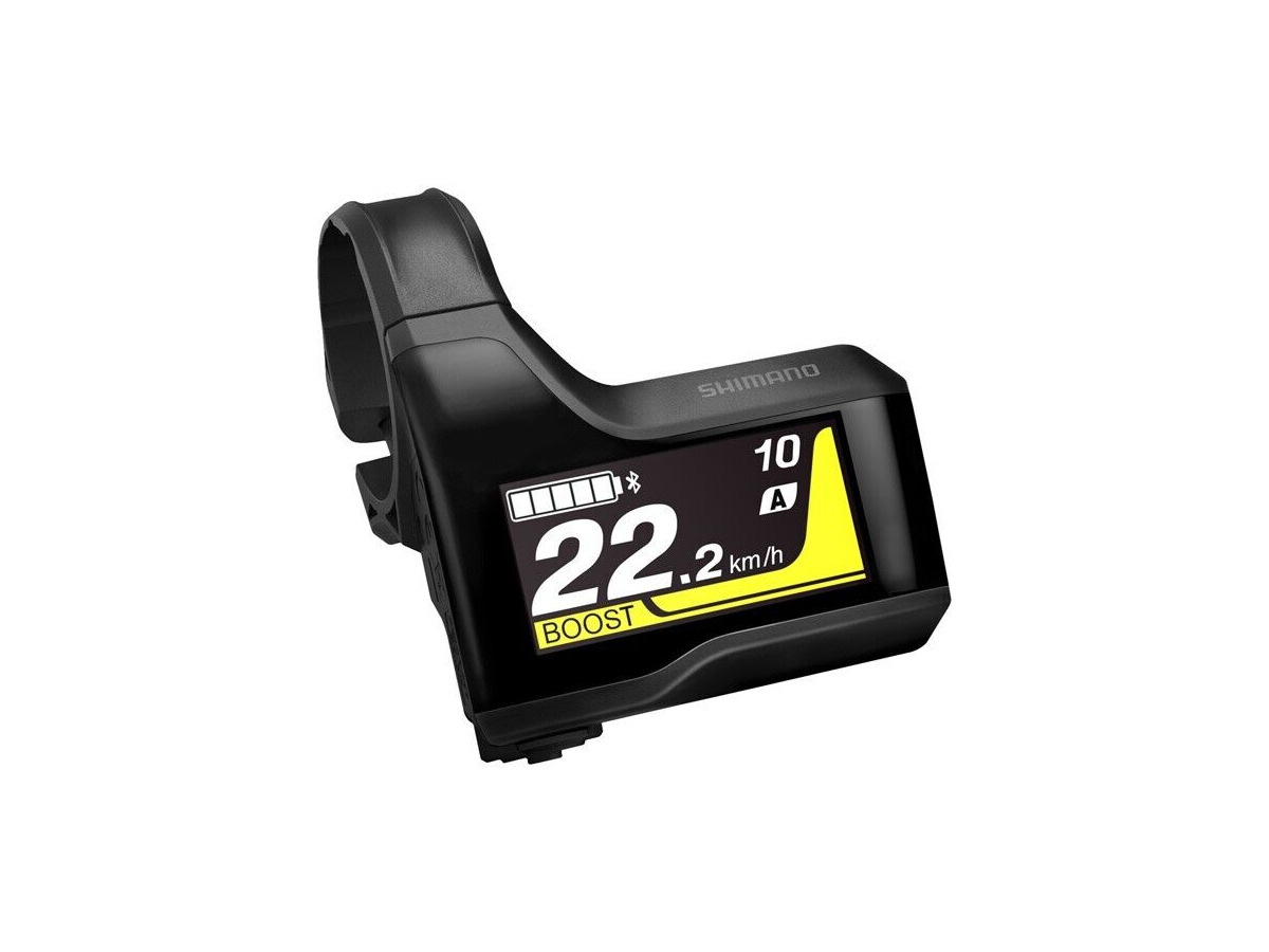 SHIMANO STEPS SC-EM800 cycle computer display, 31.8 / 35 mm clamp band click to zoom image