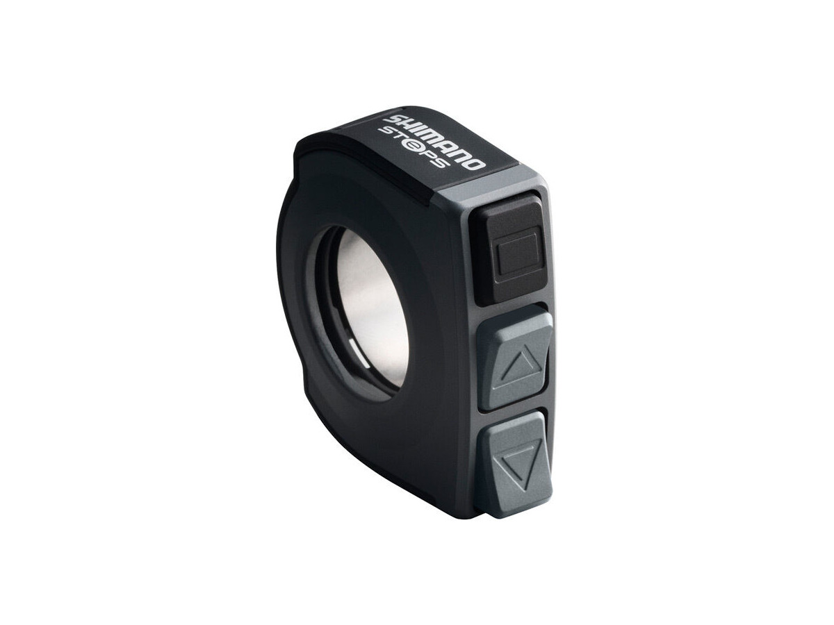 SHIMANO STEPS SW-E6000 STEPS switch compatible with SEIS, with cord bands A x2, B x1, grey click to zoom image