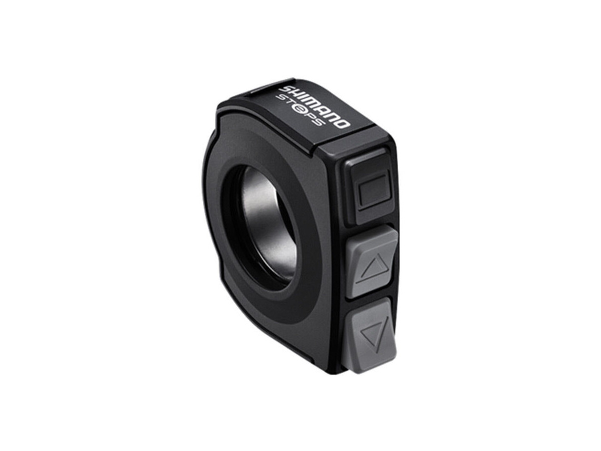SHIMANO STEPS SW-E6000 STEPS switch compatible with SEIS, with cord bands A x2, B x1, black click to zoom image
