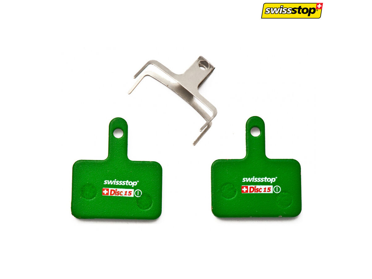 SWISSSTOP Disc 15 Organic - Shimano Deore BR-M575, BR-M525, BR-M515, L click to zoom image