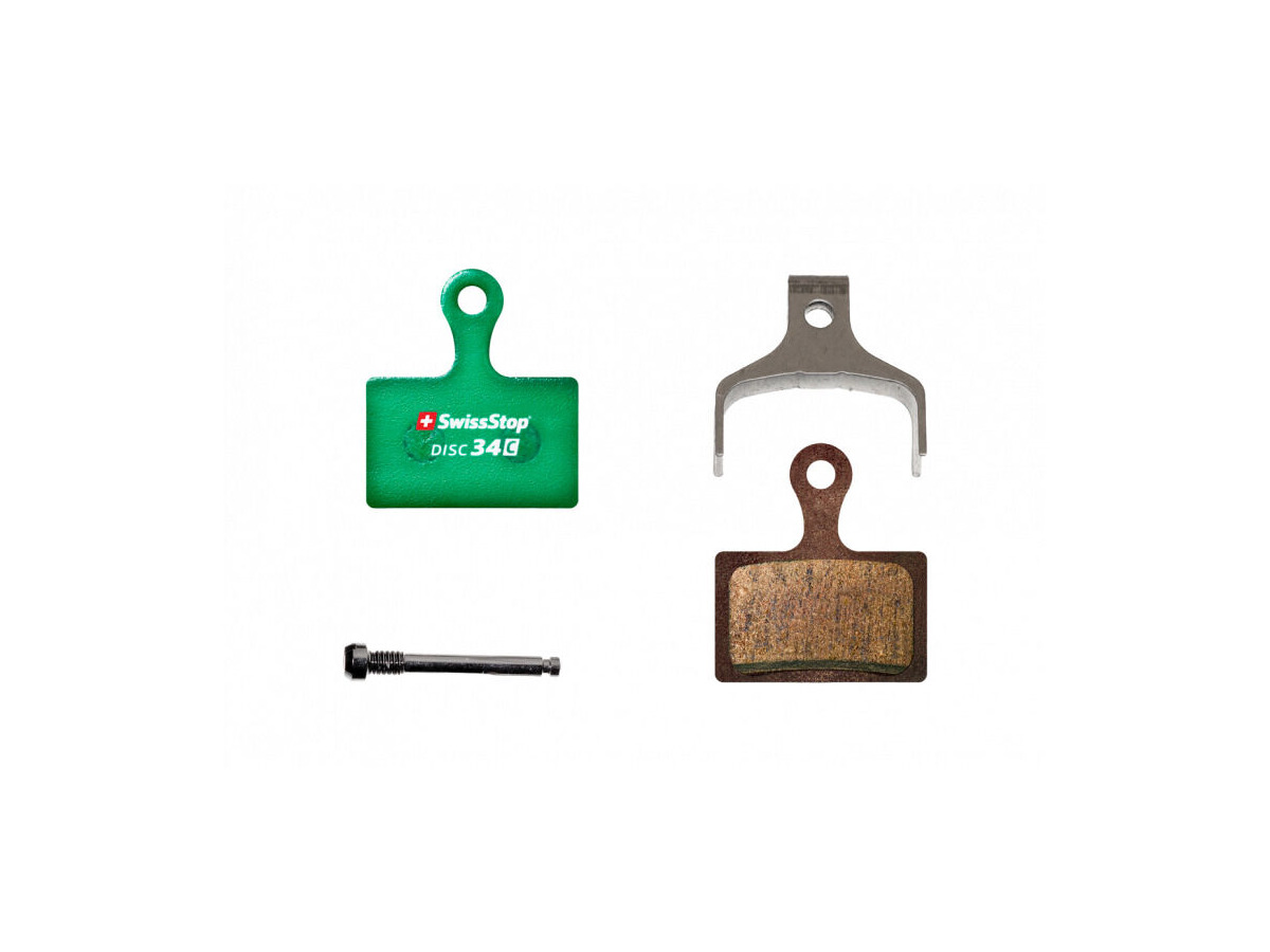 SWISSSTOP Disc 34 Pads - Shimano Road - Dura Ace, Ultegra, 105 Disc C click to zoom image