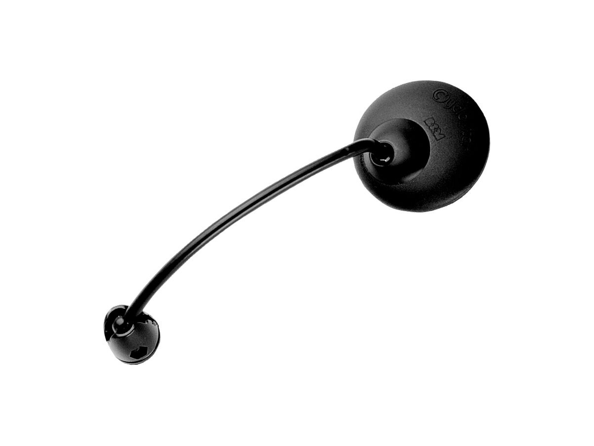 BUSCH & MULLER 60mm Mirror - Long Curved Stem click to zoom image