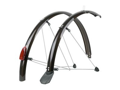 SKS Chromoplastics Mudguard Set 26" P55 Black  click to zoom image