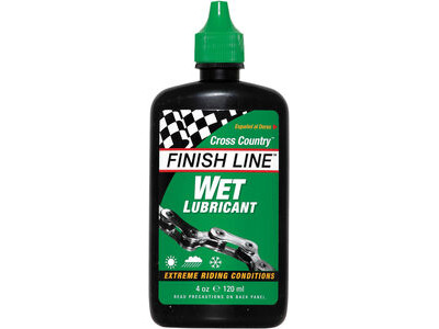 FINISH LINE Cross Country Wet Chain Lube 4oz / 120ml