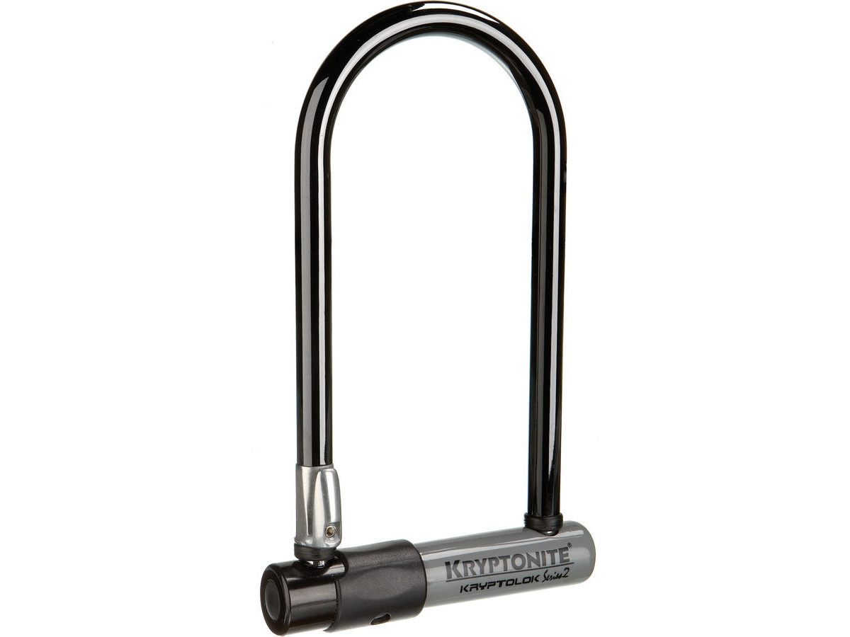 KRYPTONITE KryptoLok Series 2 ATB wide U-lock with with FlexFrame bracket click to zoom image