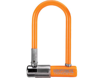 KRYPTONITE KryptoLok Series 2 Mini - with FlexFrame U-bracket Limited Edition Orange click to zoom image