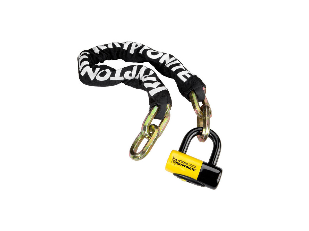 KRYPTONITE New York Fahgettaboudit chain and chain and NY disc lock 100 cm click to zoom image