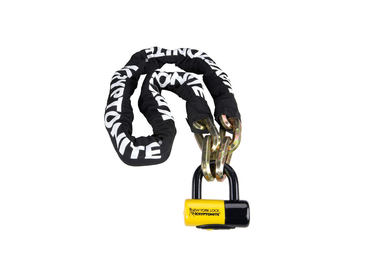 KRYPTONITE New York Fahgettaboudit chain andchain and NY disc lock 150 cm click to zoom image