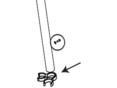 PARK 1451 Leg clip for PCS10/11