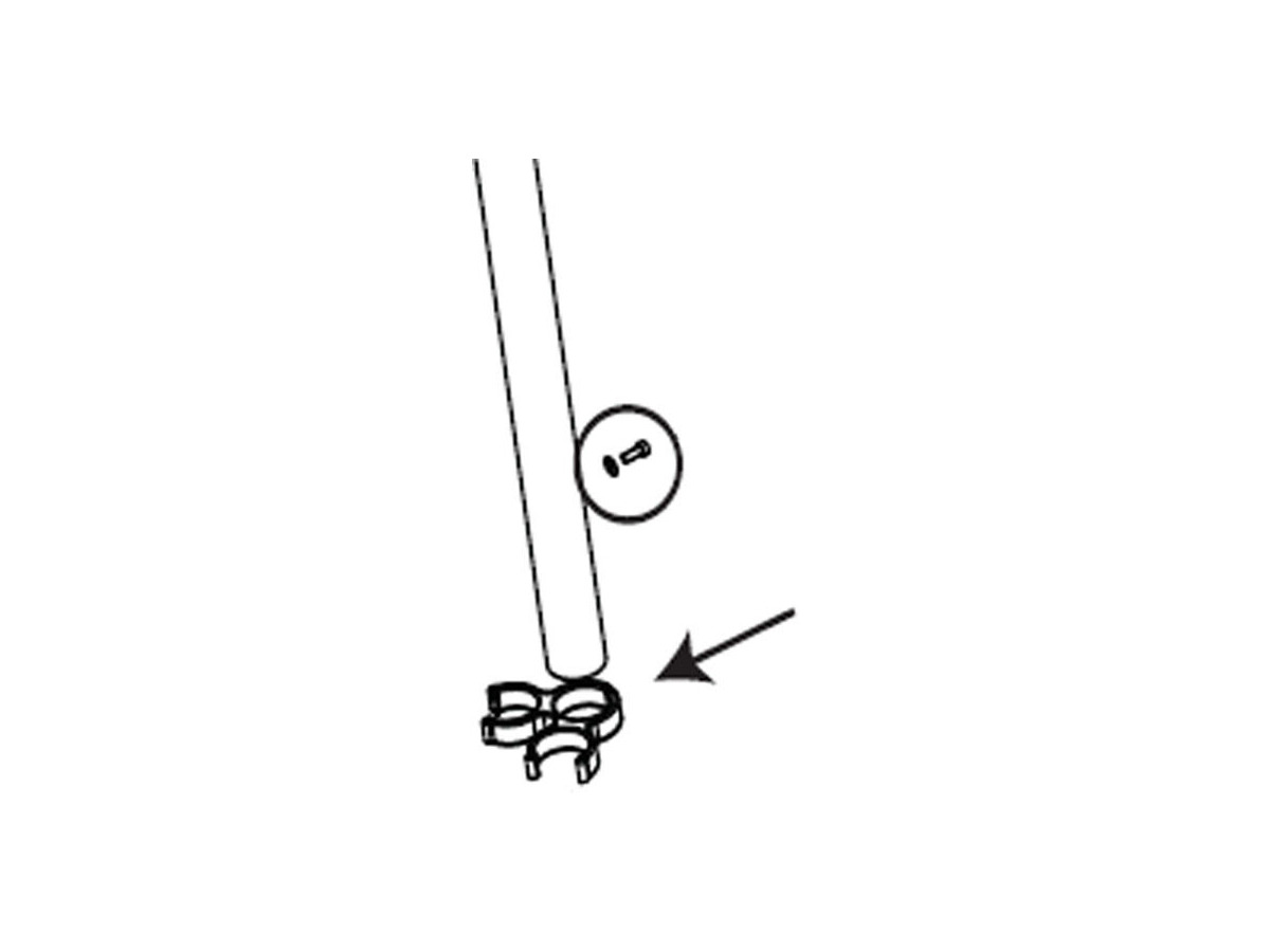 PARK 1451 Leg clip for PCS10/11 click to zoom image
