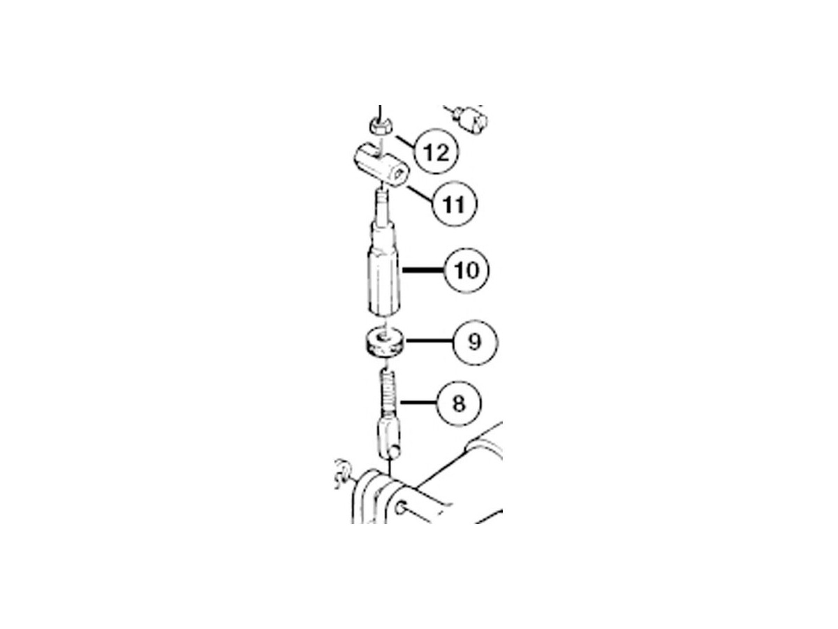 PARK 122S - Adjustable linkage complete for PRS-2 / 3 / 4 / 5 click to zoom image