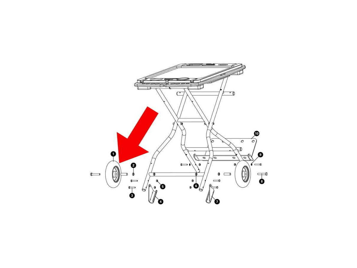 PARK 1829-2 - Replacement Wheel for PB-5 click to zoom image