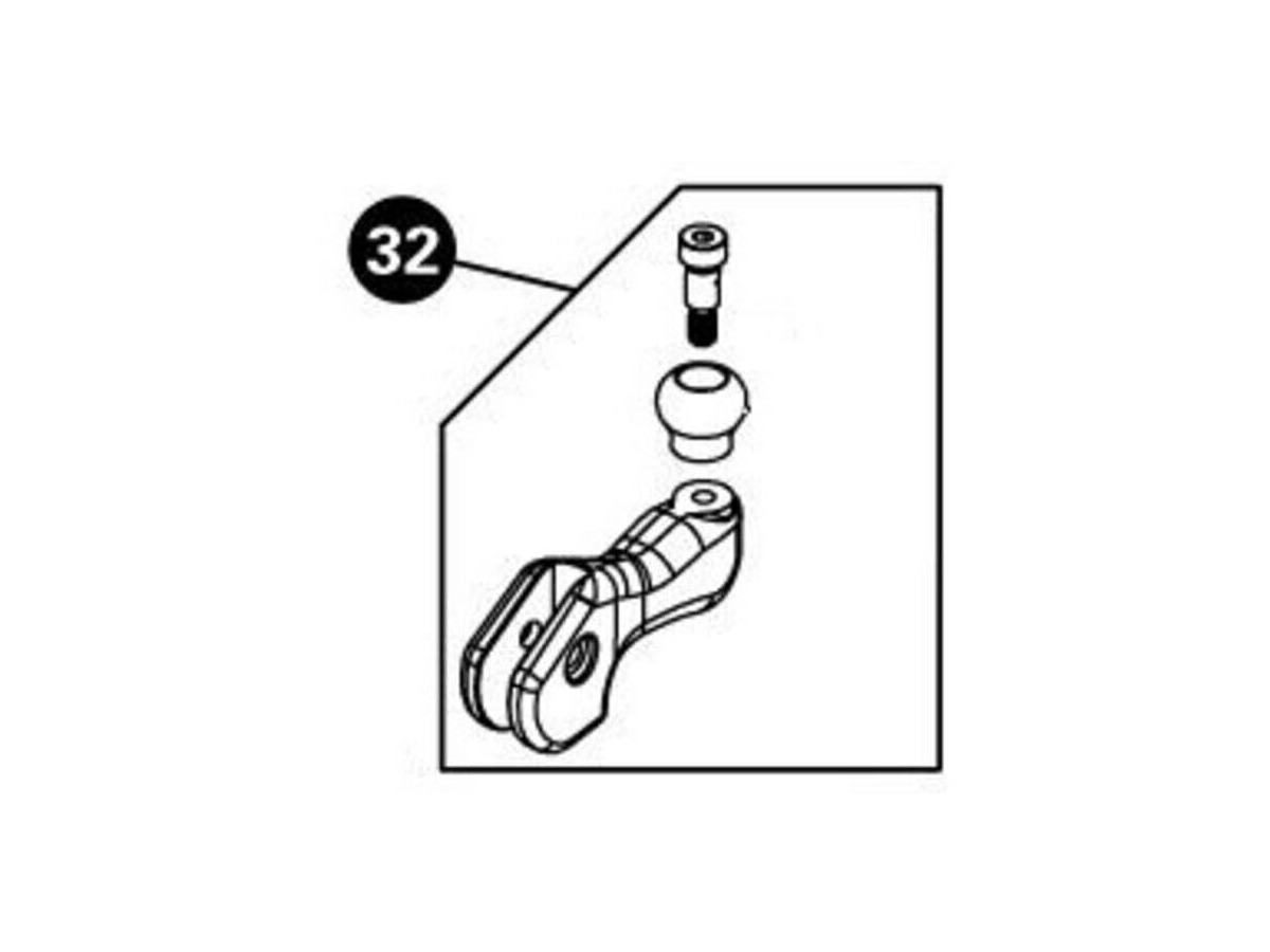 PARK 1966A Cam handle assembly click to zoom image