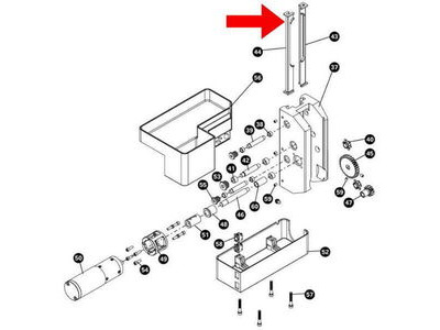 PARK 2130.2 - Carriage Bearing, Left - PRS-33/PRS-33.2 
