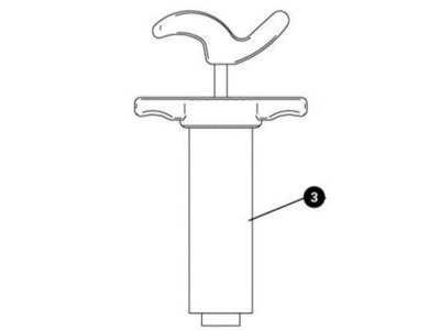 PARK 2592-2 - Mineral Oil syringe for BKM 1 or 1.2 