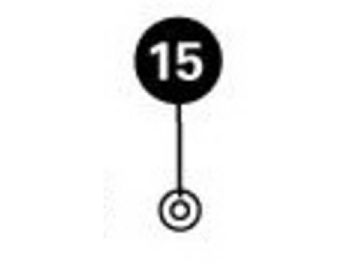 PARK 2614 O-ring for 2612A DOT fluid adapter click to zoom image