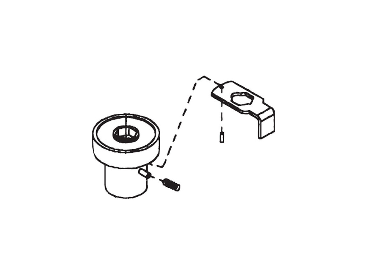 PARK 512A Revised sliding cup assembly for HHP1/2 click to zoom image