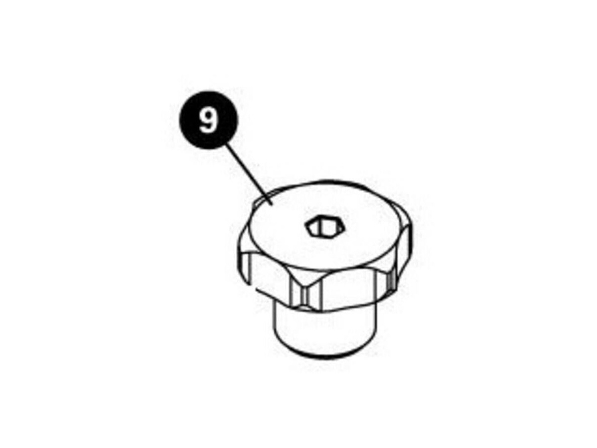 PARK 2174 A - Knob assembly for DT-5 and DT-5.2 click to zoom image