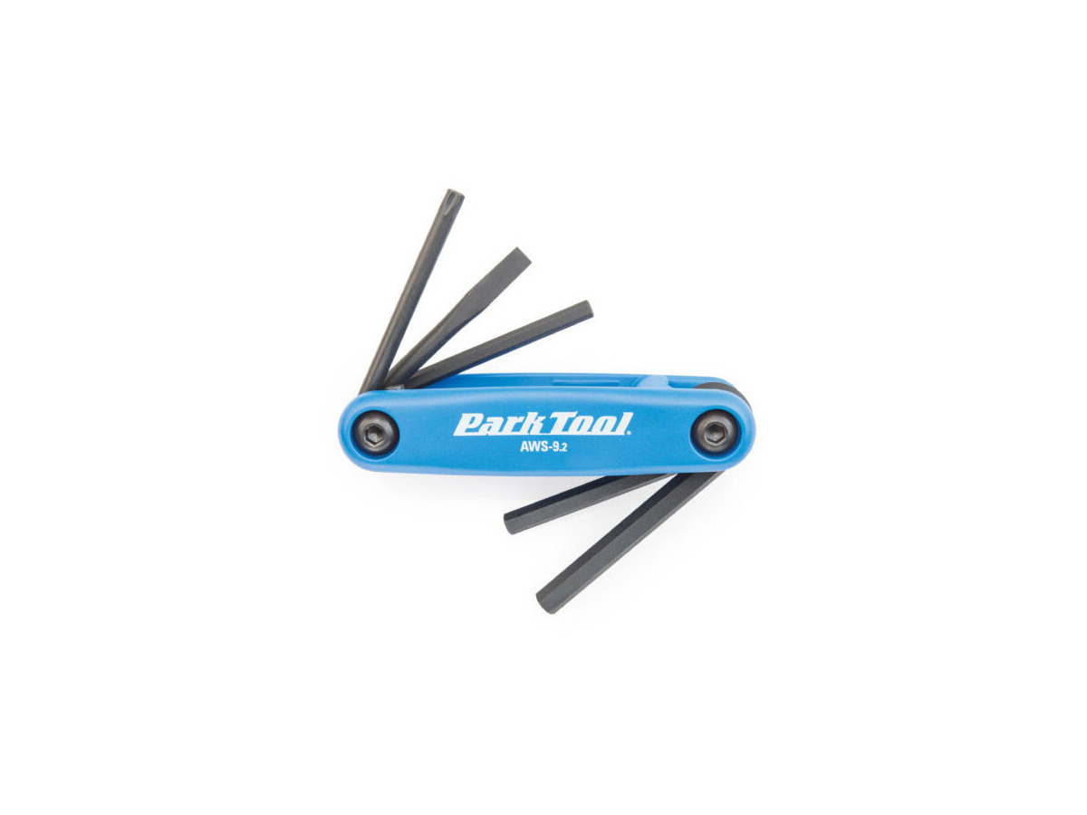 PARK AWS-9.2 Fold-Up Hex Wrench & Screwdriver Set click to zoom image