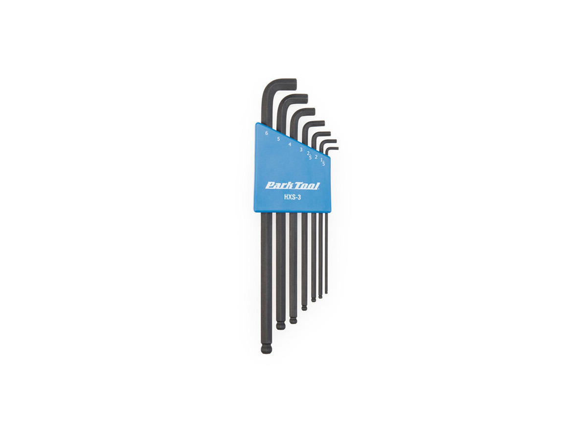 PARK HXS-3 Stubby Hex Wrench Set click to zoom image