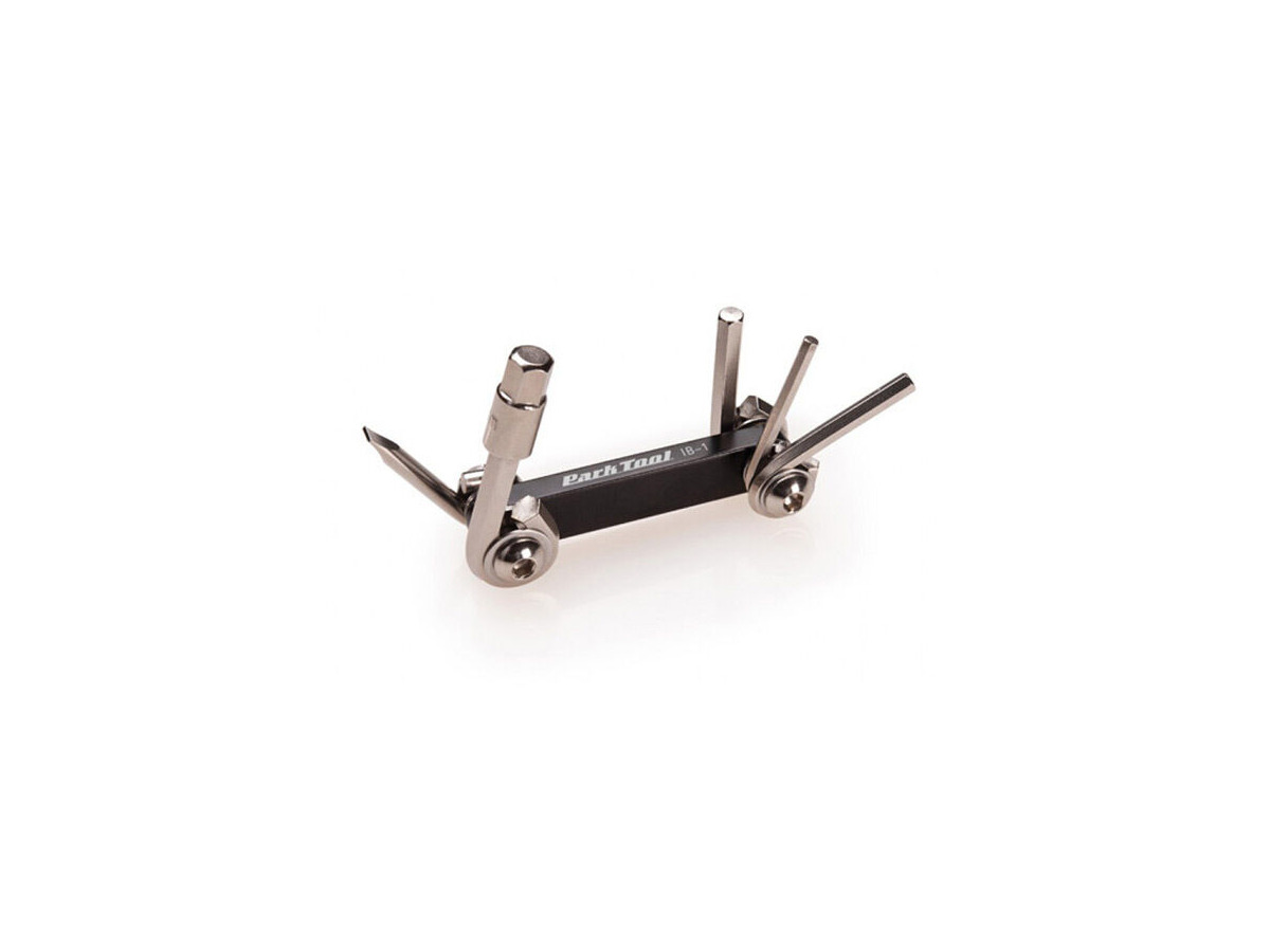 PARK IB-1 I-Beam Mini Fold-Up Hex Wrench & Screwdriver Set click to zoom image