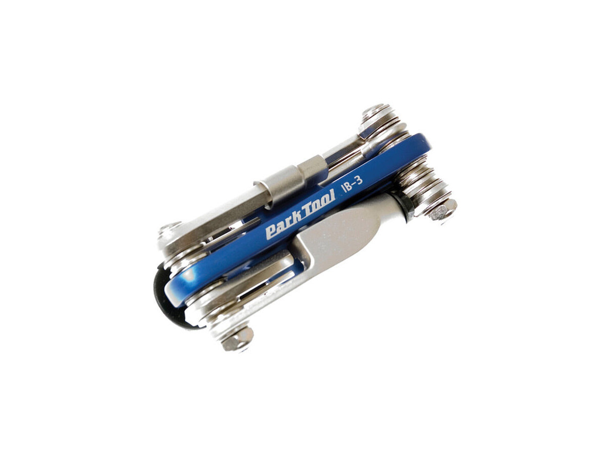 PARK IB-3 I-Beam Mini Fold-Up Hex Chain Tool Screwdriver & Star-Shaped Wrench click to zoom image