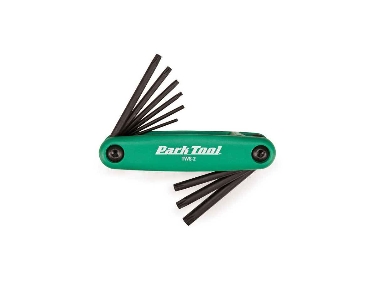 PARK TWS-2 Fold-Up Star-Shaped Wrench Set click to zoom image