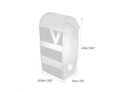 TOPEAK Drybag Pannier W/Quicklock 20L click to zoom image