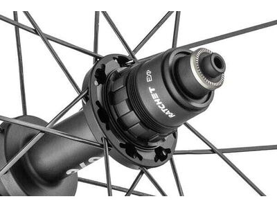DT SWISS ARC 1400 DICUT wheel, carbon clincher 80 x 17 mm rim, rear click to zoom image